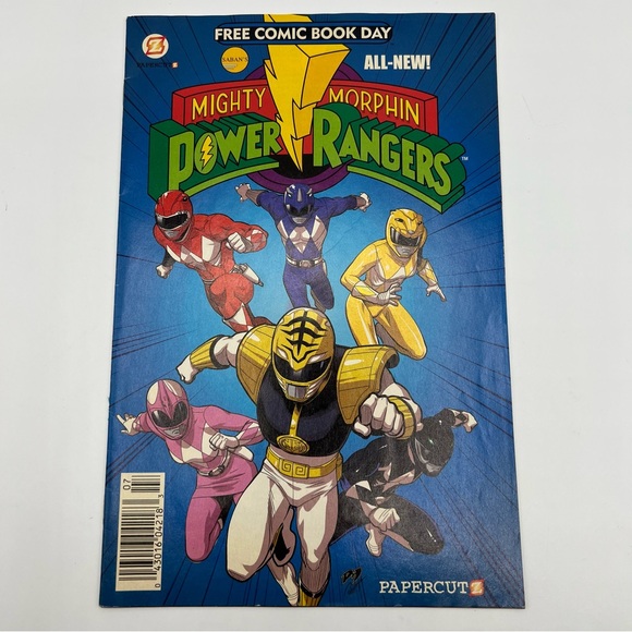 Papercutz | Toys | Mighty Morphin Power Rangers Free Comic Book Day 24 ...